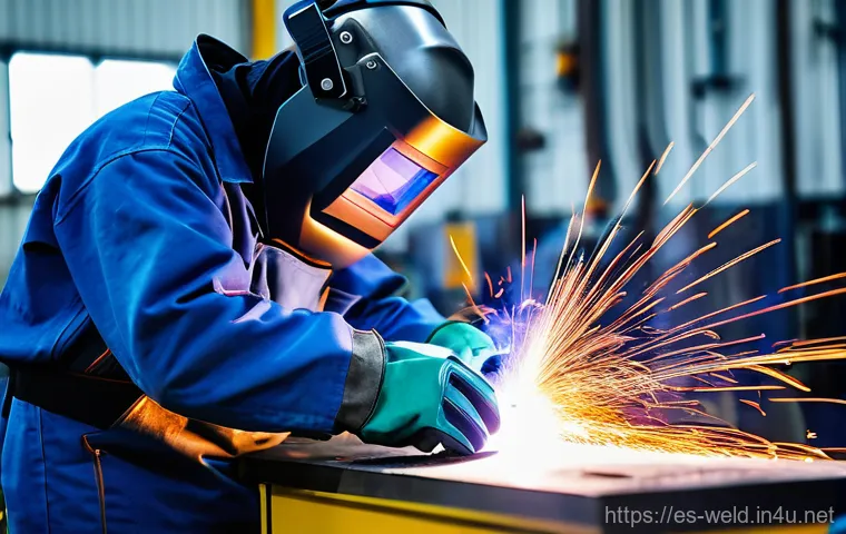 용접 직무와 관련된 소프트웨어 - Image Prompt 1: Augmented Reality Welding Training**
